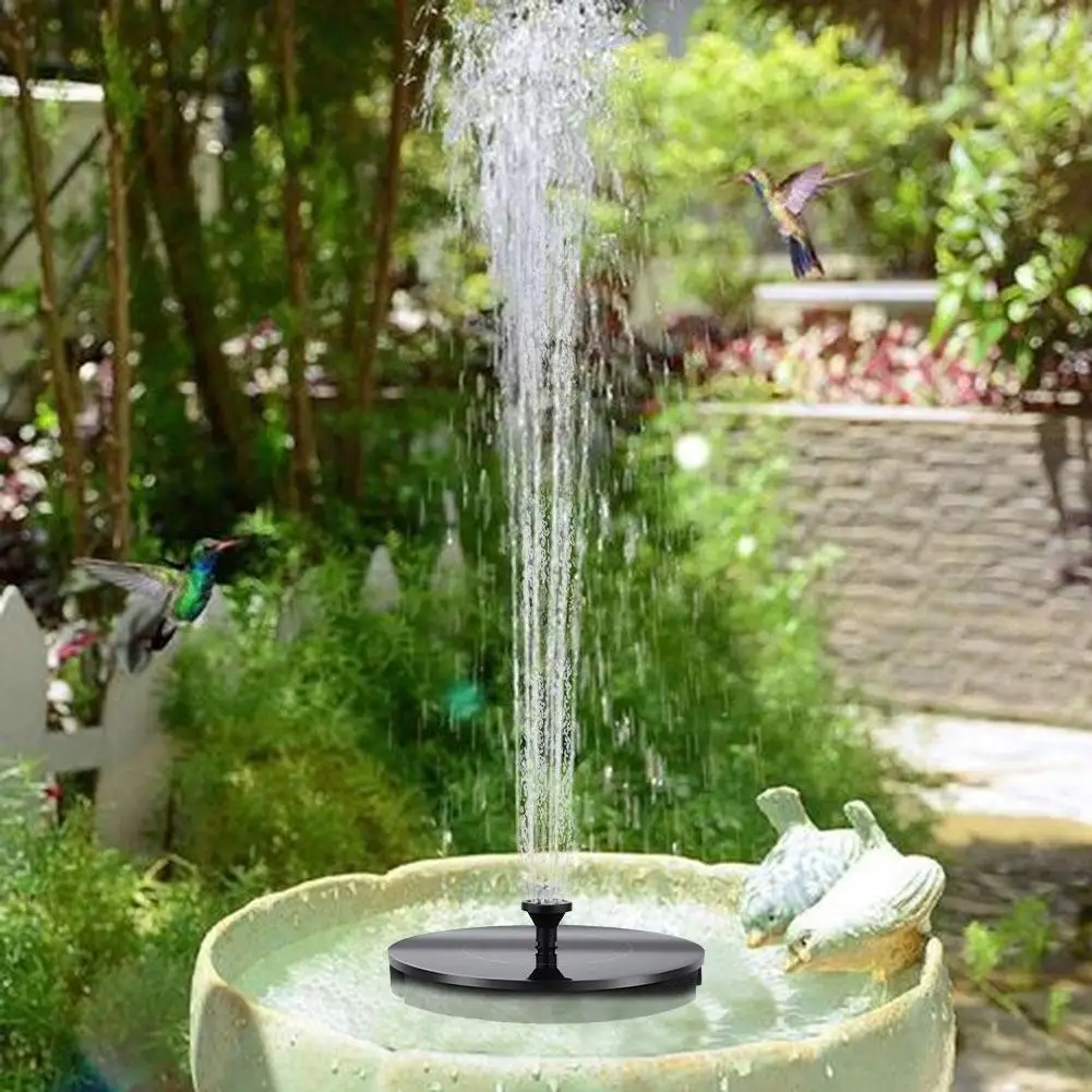 

Solar Fountain Waterproof Multi-use Solar Pump Floating Submersible Circulation Machine For Garden Pond Swimming Pool 2.4W