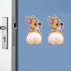 3D настенная наклейка s, бесшумные заглушки для дверей, настенная защита, амортизирующая Настенная Наклейка s, наклейка для автомобиля, наклейка от царапин