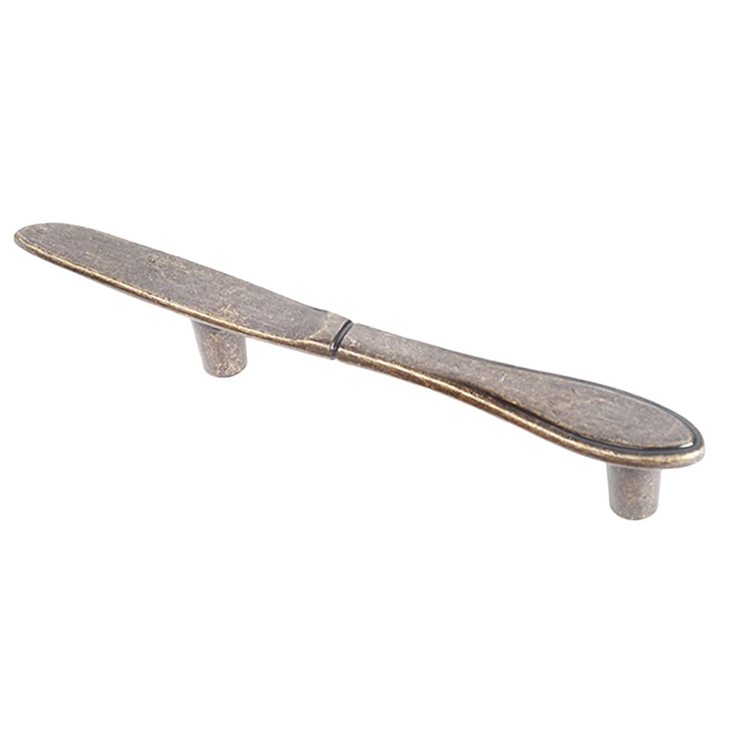 

3 Styles Tableware Shaped Door Knobs Cupboard Cabinet Drawer Bin Pull Handle