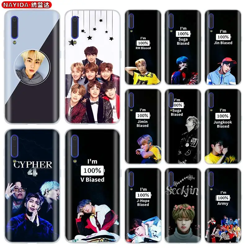 Мягкий чехол Rap RM JIMIN JIN SUGA J HOPE V JUNG KOOK для Xiaomi Mi 10 8 A3 A2 CC9 lite 9 9se A1 6X 5X Note10 Pro MAX3 |