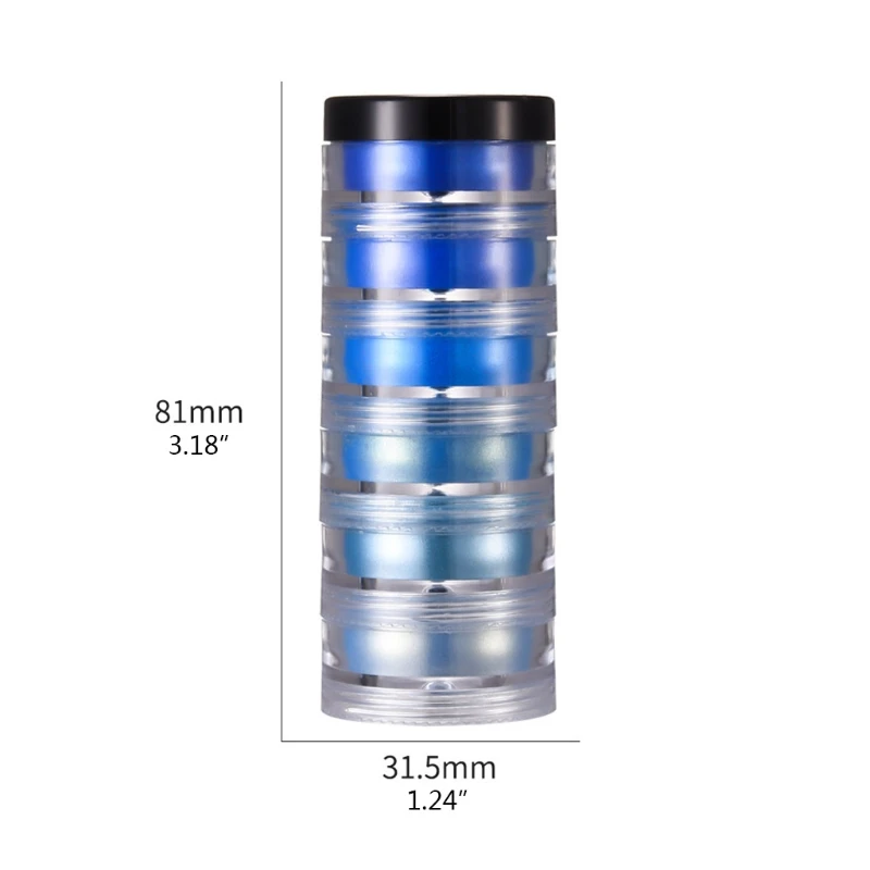 

6/24 Colors Cosmetic Grade Pearlescent Mica Powder Epoxy Resin Dye Pearl Pigment DIY Crafts Jewelry Making Accessories