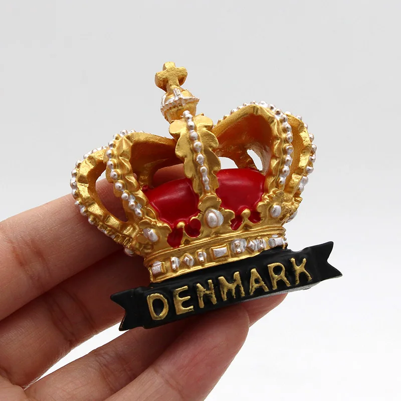 fridge magnetic refrigerator tourism souvenir Danish crown Spanish Fongirola Atlantic City USA New York Times Square French Arc | Дом и сад