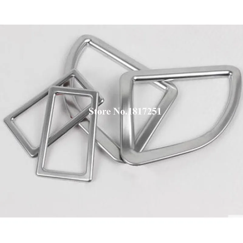 Нержавеющая сталь внутренняя вентиляционная рамка Крышка отделка 4 шт для