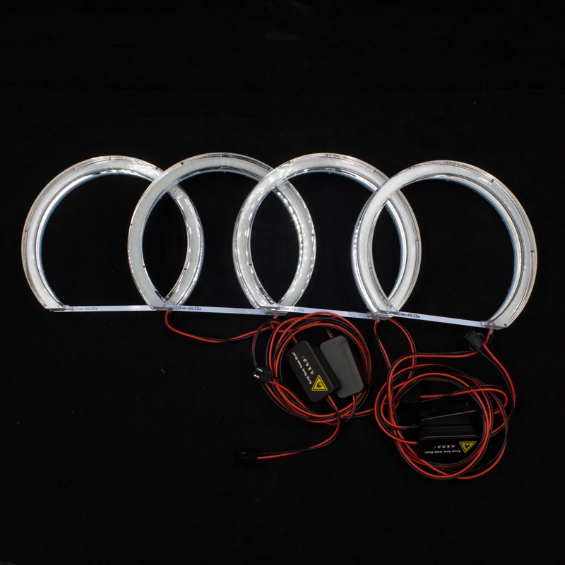 

Кристалл SMD СВЕТОДИОДНЫЙ ангельские глазки для BMW E39 E46 E38 E36 светодиодный проектор фара halo Кольцо Комплект Белый для bmw e39 E46 4*131 мм