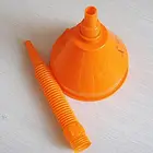 Заправочная Воронка для автомобиля со съемным шлангом и фильтром, присадка к маслу бензинового двигателя для мотоцикла и фермы, используется наполнитель для защиты от утечки