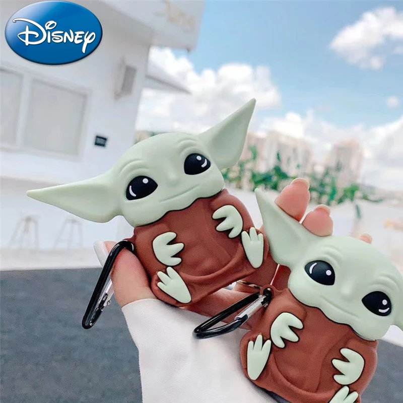Силиконовые чехлы Marvel Yoda для Airpods 1 2 защитный беспроводной Bluetooth-наушник чехол