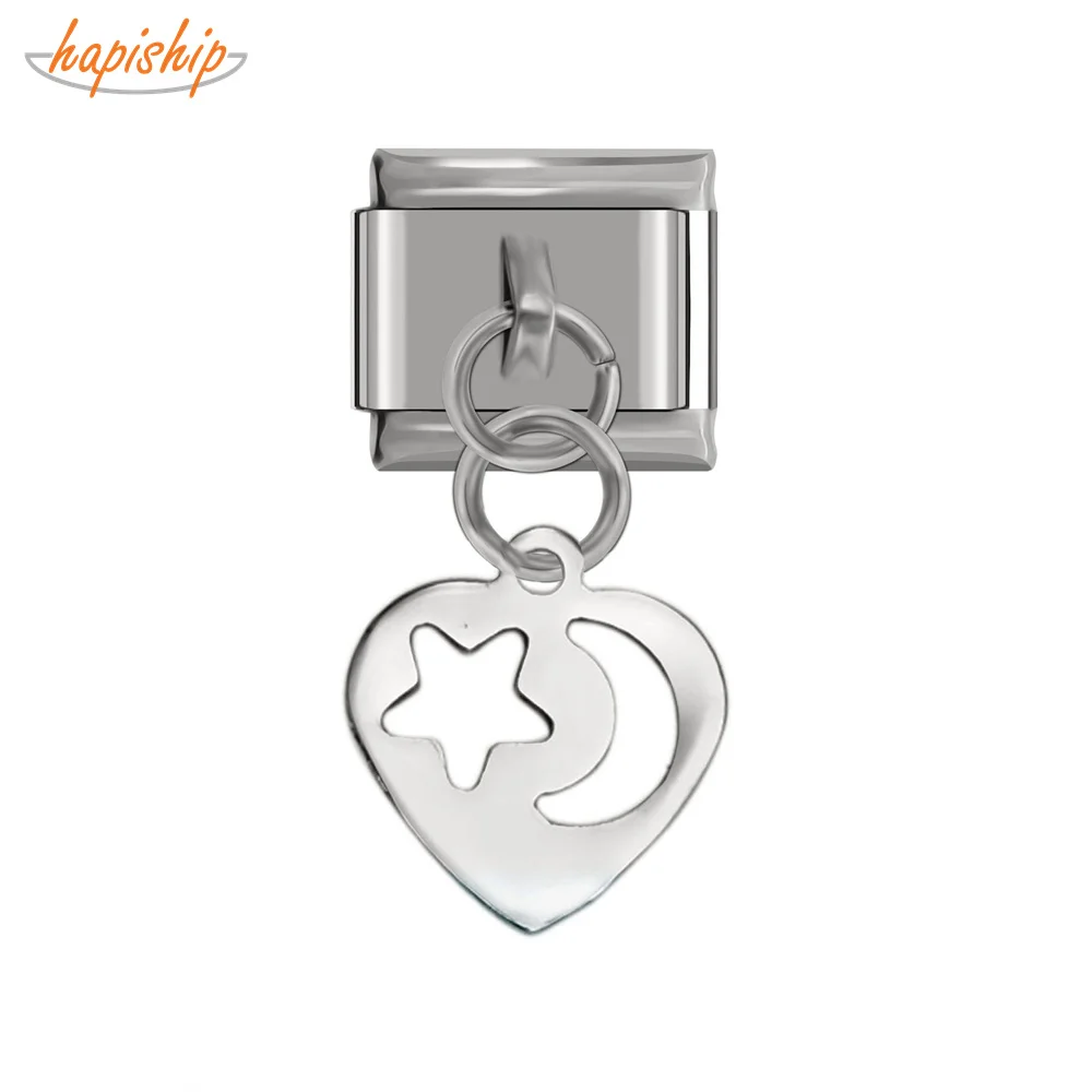 Hapiship 2019 Оригинал Дейзи титановая сталь сладкое сердце звезда итальянский Шарм