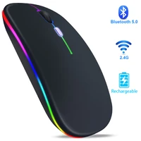 rgb bluetooth mouse wireless mouse usb computer mouse silent ergonomic mause gamer rechargeable led gaming mice for pc laptop