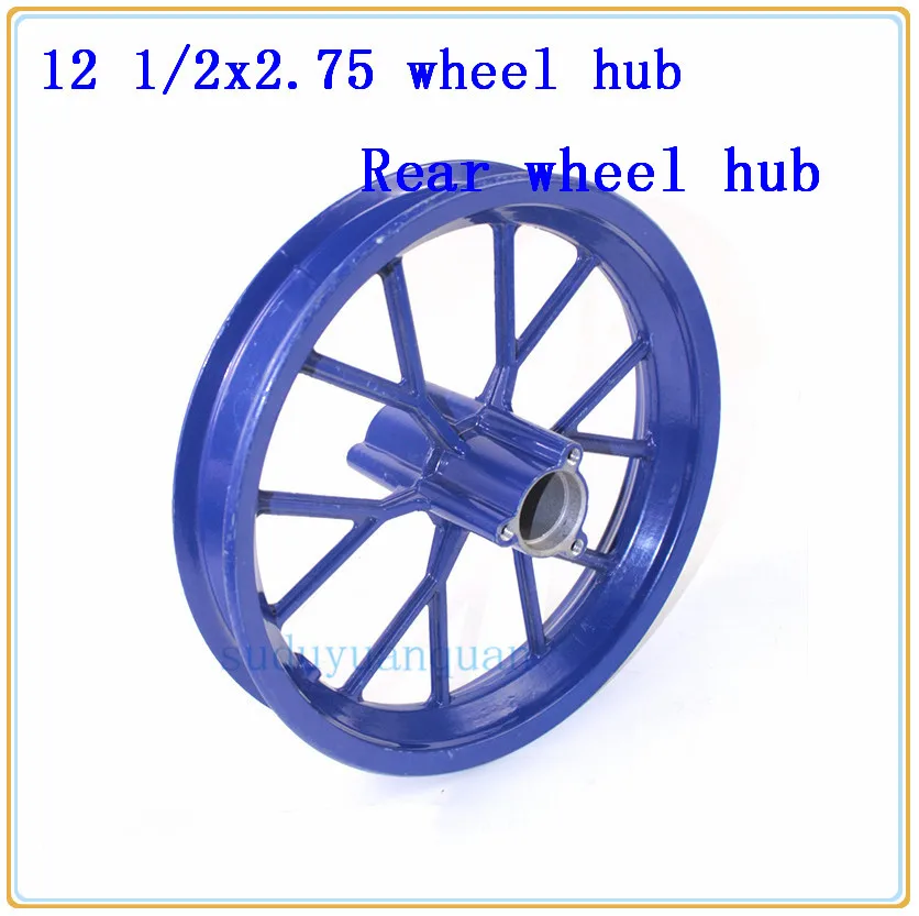 12,5 ''передний или задний обод 12 1/2x2,75 ступицы колеса использовать 12 1/2x2,75 шины для грязного велосипеда MX350 MX400 43CC 47CC 49CC Мини Мото E-Scooter