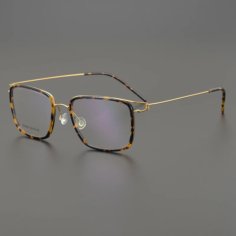 Дания брендовые титановые оправы для очков мужчин и женщин квадратные