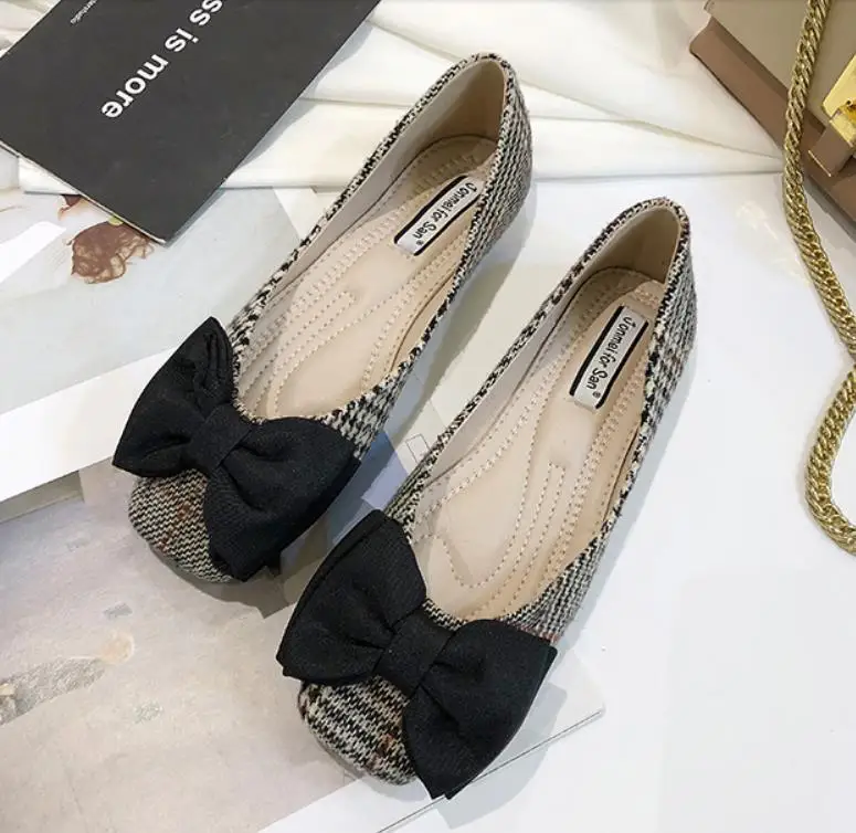 Элегантные женские балетки на плоской подошве Удобные высококачественные