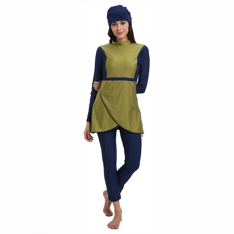 Мусульманский купальник размера плюс мусульманский купальный костюм одежда для