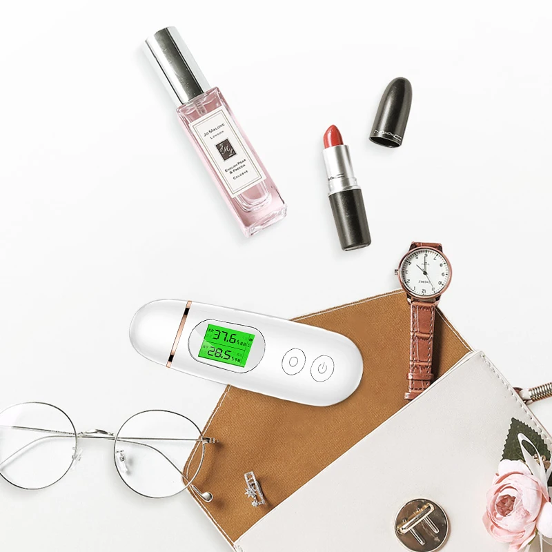ЖК-дисплей цифровой измеритель влажности тела тестер кожи лица анализатор воды