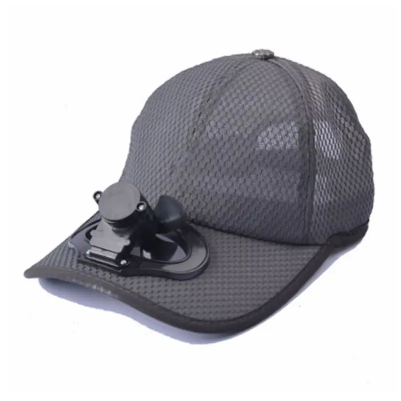 Кепка унисекс с USB зарядкой шапка для охлаждения вентилятора бейсбольная кепка