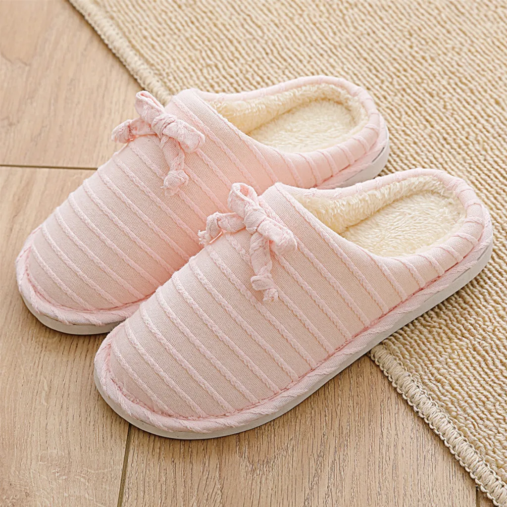 Домашние тапочки для мужчин и женщин теплые мягкие тапки с мультяшным принтом