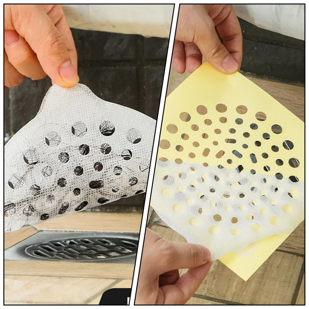 

40PCS Shower Drain Cover Easy to Install Drain Cover Household Hair Stopper