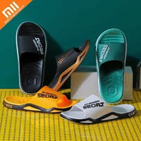 xiaomi mens slippers men non slip thick soled indoor home sandals slippers couples women casual fashion shoes summer household