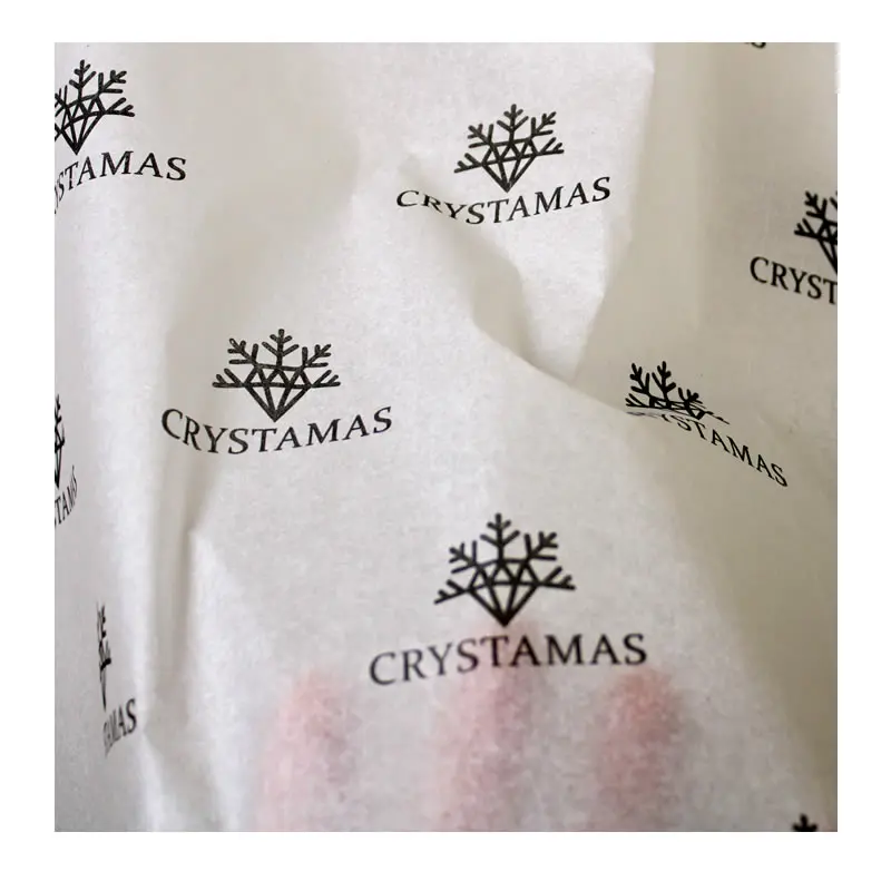 

Custom Printed Logo Gift Moisture Proof Wrapping Paper