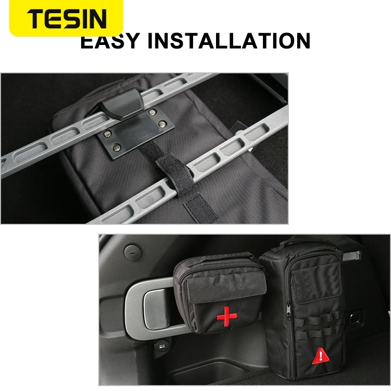 TESIN наружные спортивные дорожные сумки для хранения телефона Jeep Wrangler JK JL TJ 1997-2021