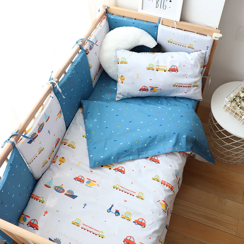 Детские Постельное белье Nordic хлопчатобумажной ткани детское постельное для
