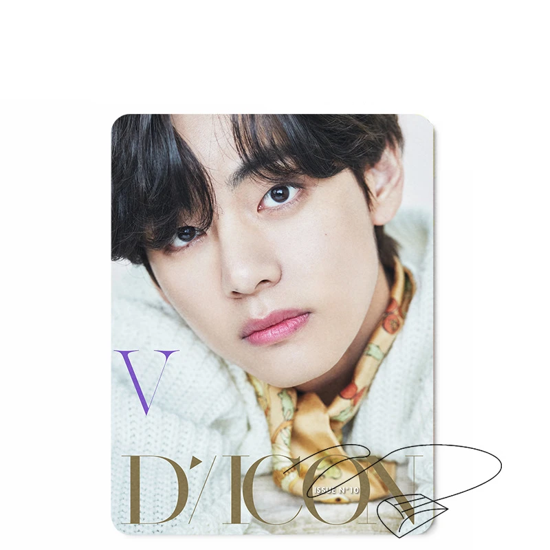 

Wholesale Kpop Bangtan Boys DICON Printed Rubber Mouse Pad Kawaii Gaming Accessories Deskmat Rugs Desk Mat Mousepepad Computer