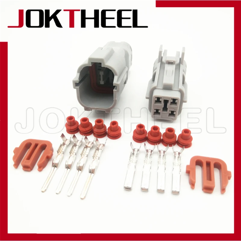 1 20 комплектов в сборе SWP серый штекер гнездо противотуманная фара 4 контакта