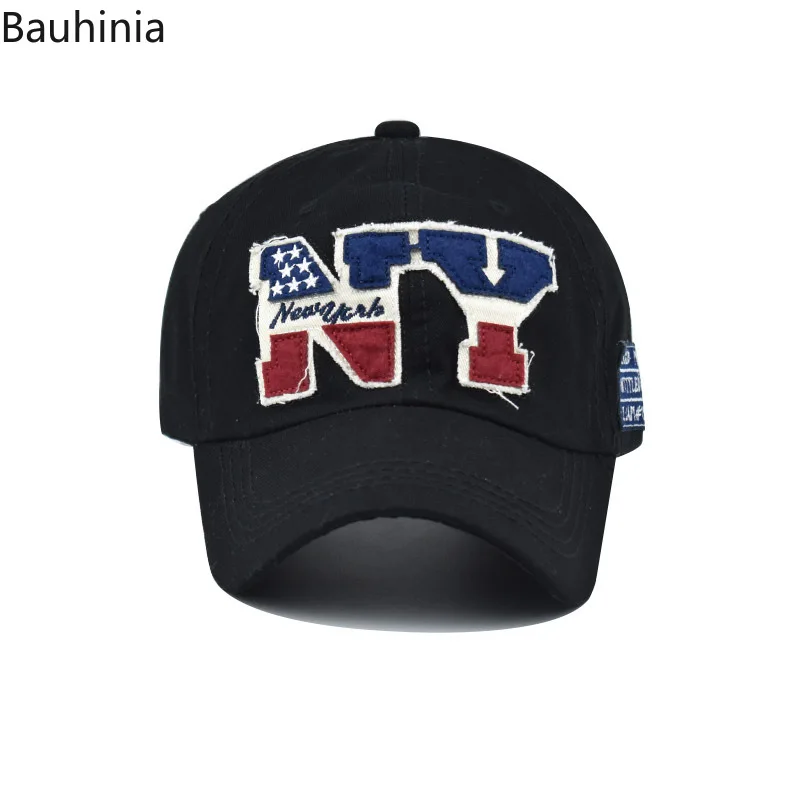 2020 новый Нью-Йорк трехмерная вышивка бейсболка модный папа шляпа сезон: