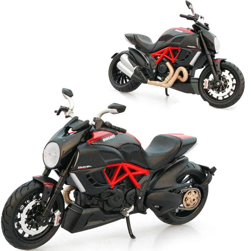 Новое поступление модель из углеродного сплава для мотоцикла Ducati 420el 1:12