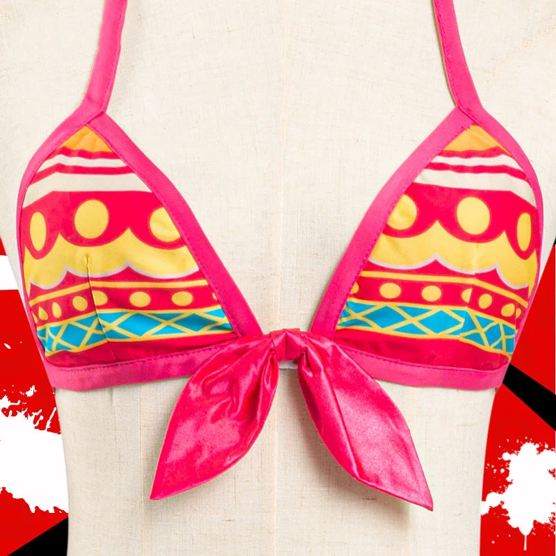 

Anime Persona 5 P5 Anne Takamaki Bikini Swimsuit Summer Sweet Suit Cosplay Costume Halloween Outfit For Women New 2020