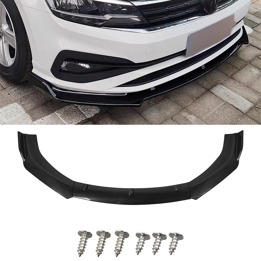 Автомобильный передний бампер распределитель губ универсальный спойлер