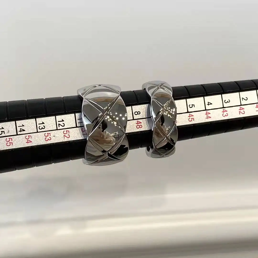 Модное роскошное Кольцо премиум-класса с бриллиантами и сеткой кольцо узором X Wave