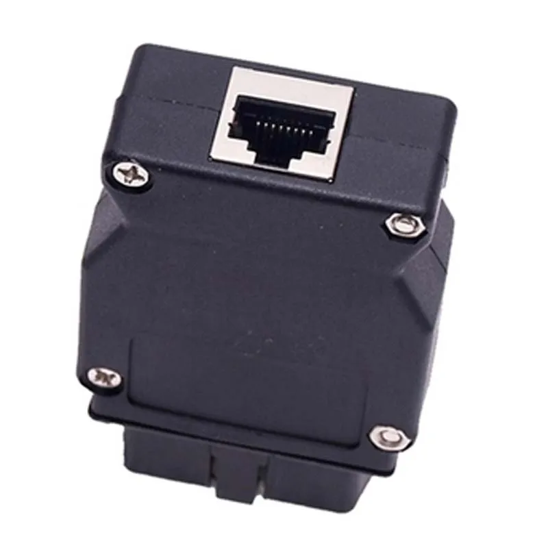 Новая штепсельная вилка OBD2 Enet для BMW 1-7 серии 16-контактный мужской интерфейс Ethernet