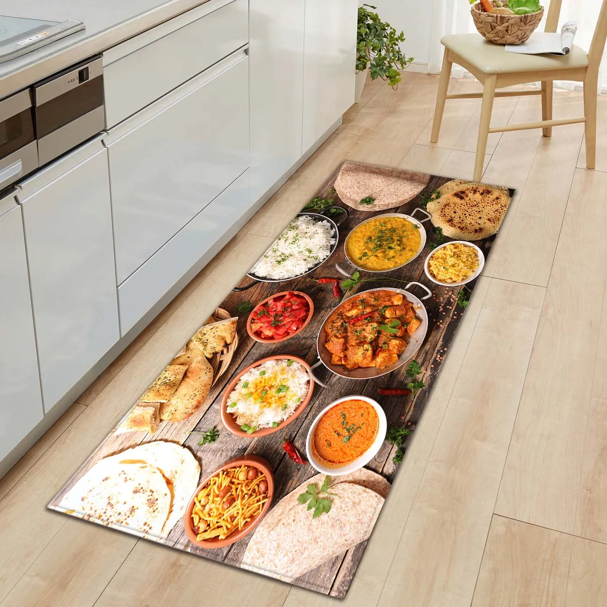 food kitchen mat home entrance doormat non slip hallway bedroom carpet rugs floor carpet balcony bathroom anti slip long rug free global shipping