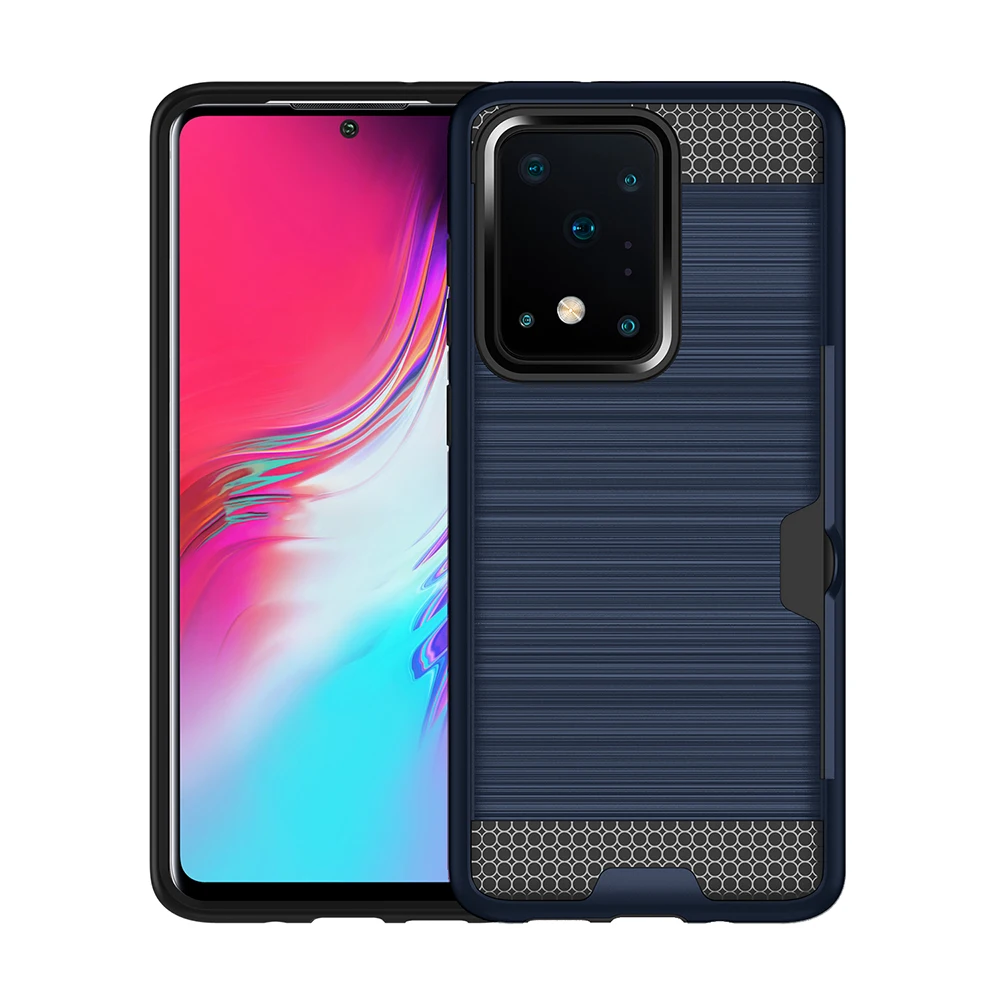 Чехол для Samsung Galaxy S10 Plus S20 Ultra гибридный держатель карт защитный чехол Note 10 Pro 9 8 S7 S8