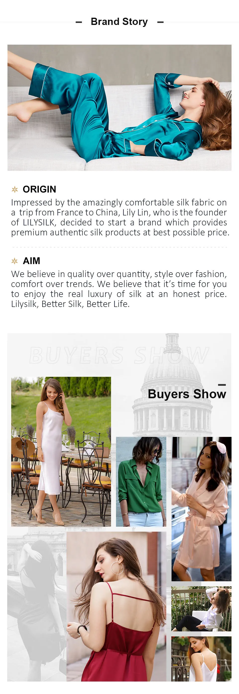 LILYSILK Платье женское шелковое летнее маленькое черное с круглым вырезом длиной до колена Новинка