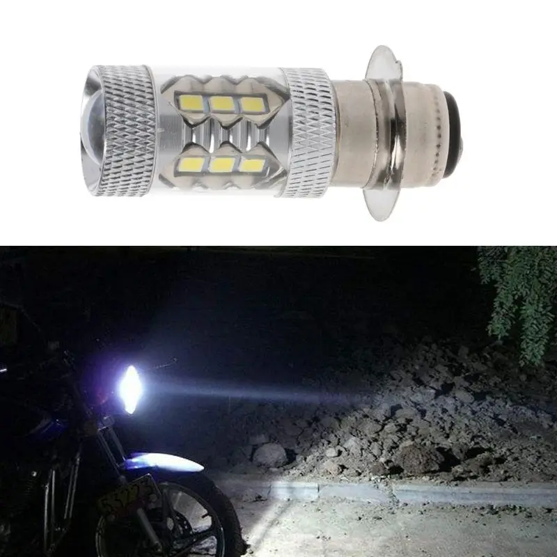 2020 Новинка PX15D H6 80W 6500K 16 светодиодная белая фара противотуманная для мотоцикла