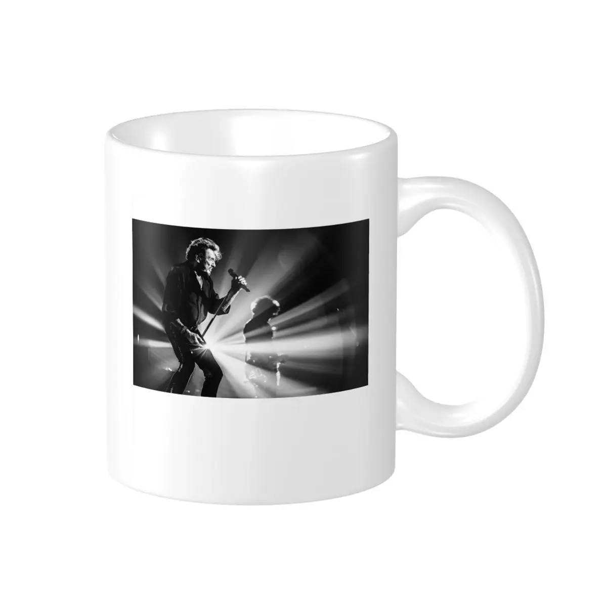 

Promo Johnny And Hallyday Mugs Funny Cups CUPS Print Humor Graphic R337 tea cups