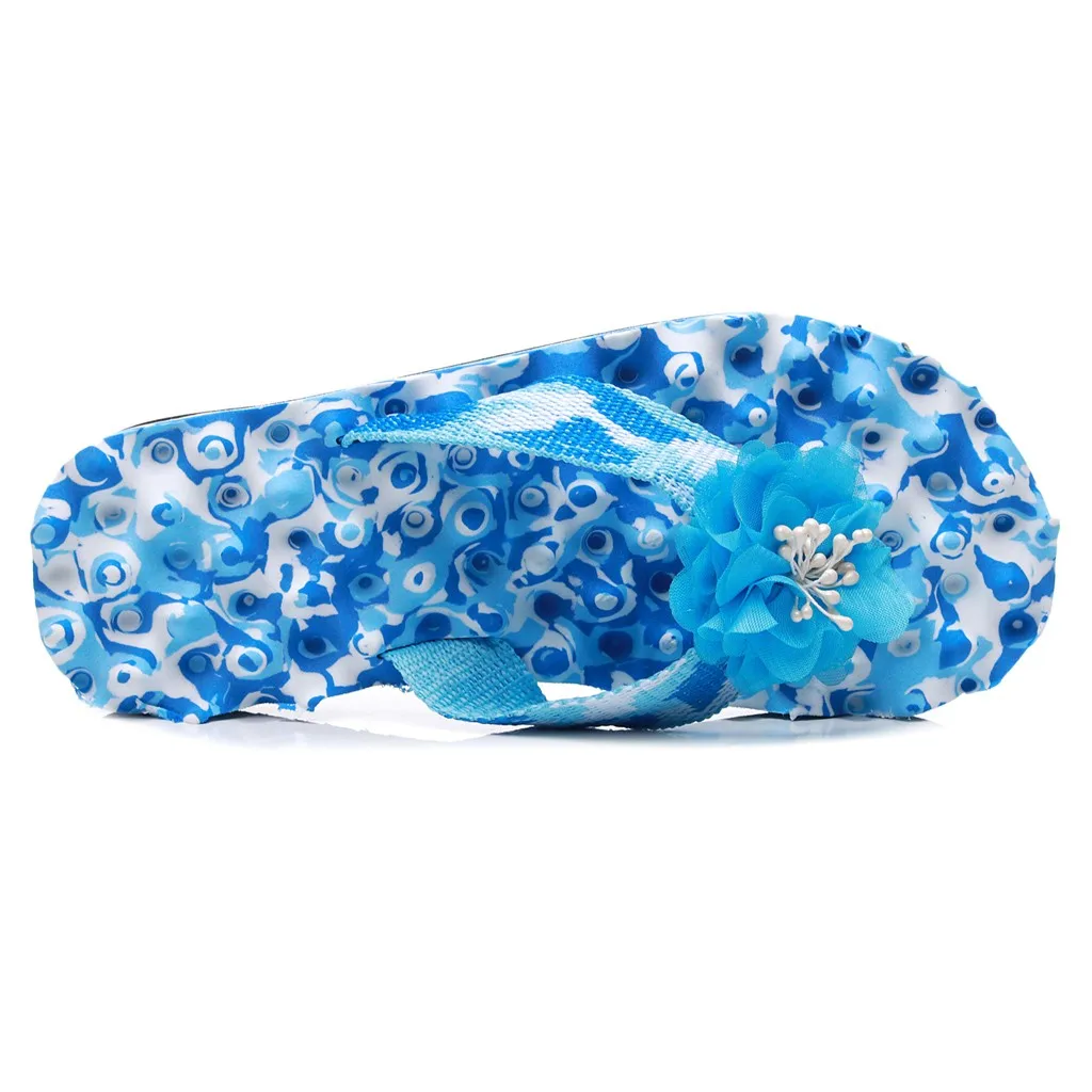 Шлепанцы SAGACE женские пляжная обувь с цветами Нескользящие для улицы дышащие