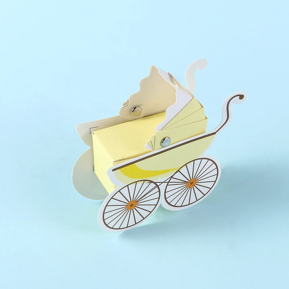 10pcs Halloween Cute Gift Candy Box Stroller Shape Holiday Party Small Decoration | Дом и сад