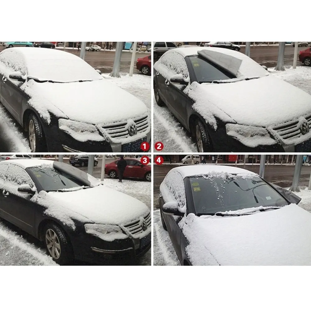 DSYCAR 1 шт. защитные блоки на лобовое стекло автомобиля снег лед солнце толстый