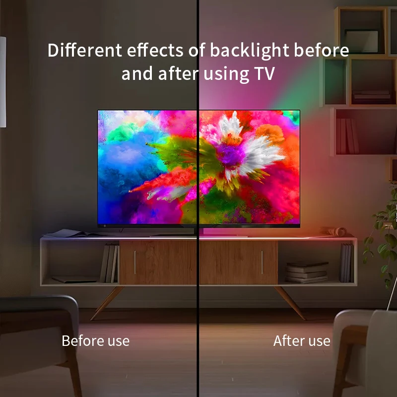 Комплект освесветильник для телевизора 4K HD TV компьютерный экран подсветка HDMI