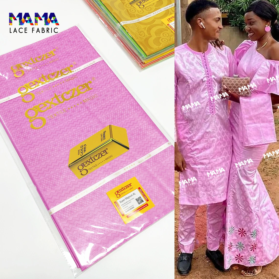 

Special Price !!! 5 Yards African Lace Fabrics 100% Cotton Basin Riche Fabric Basin Tulle Material For Dresses Sew