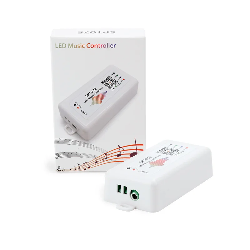 Новый музыкальный контроллер FULL-WIFI RGB SP107E Pixel IC SPI для WS2812 SK6812 SK9822 RGBW APA102 LPD8806 полоса