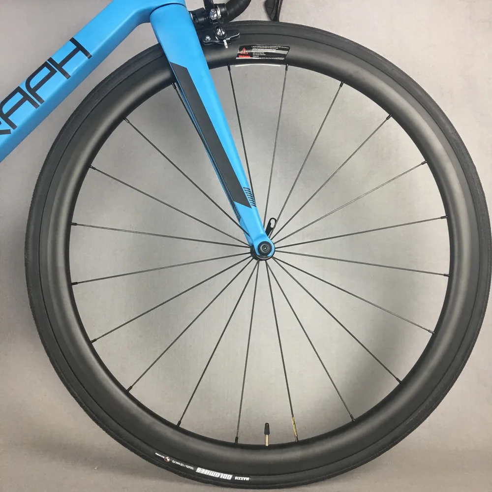 Синяя краска seraph бренд полный велосипед SH1MANO R8000 groupset с 22 скоростью 700* 25C шины полностью из карбона дорожный велосипед FM686