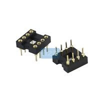 8 pin ic seat 8p round hole gold plated conveyor seat dip8 plug the socket directly into the non patch narrow body hifi