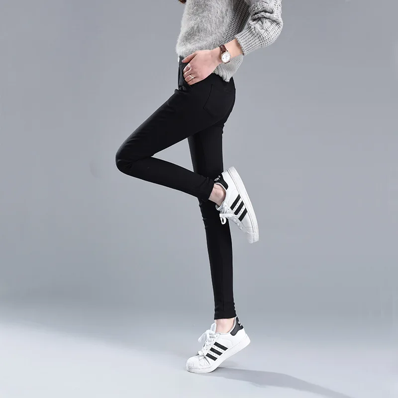 Женская одежда сексуальные леггинсы Южнокорейская версия высокая талия большой