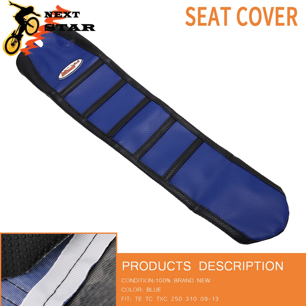 Мотоциклетный Кожаный Мягкий Нескользящий чехол для сиденья HUSQVARNA TE FC TXC 250 310 2009