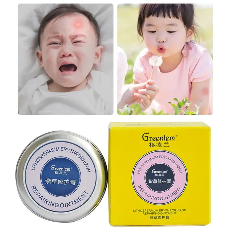 15g Natural Plant Insect Bite Relief Soothing Cream Travel Portable Anti-Mosquito Lithospermum Erythrorhizon Repairing Ointment | Красота и