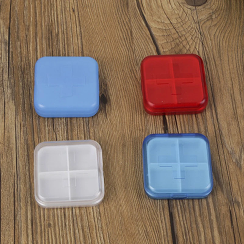 6 / 4 сетки портативная упаковка одна неделя путешествия носить медицина