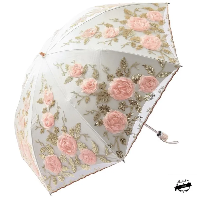 

Travel Folding Sun Umbrella Creative Gift High Quality Luxury Mini Pocket Umbrellas Women Portable Guarda Chuva Rain Gear DF50YS